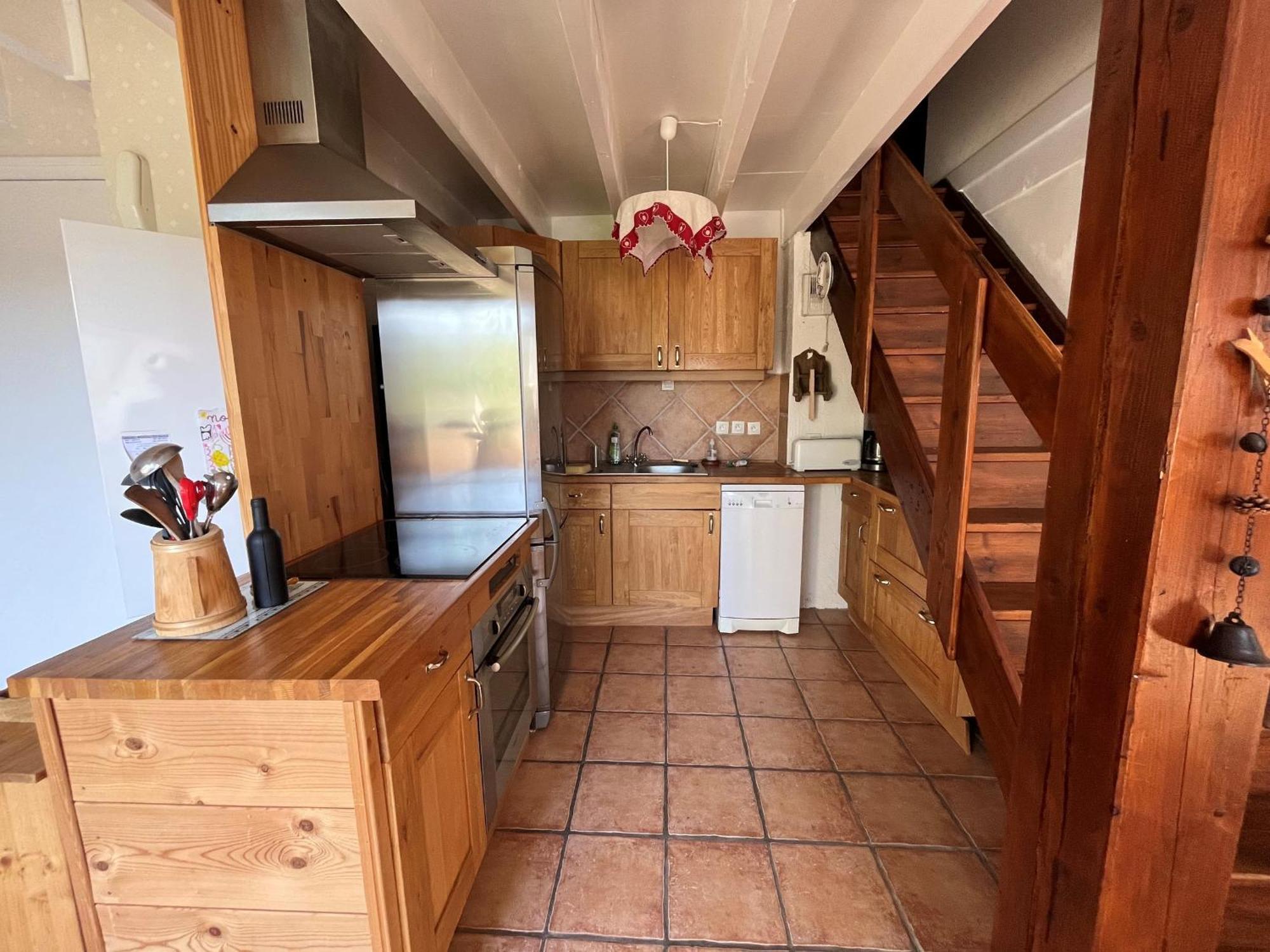 Charmant T4 Duplex Au Centre Du Village Avec Garage - Equipe Pour 6/7 Personnes - Fr-1-761-12 Вилар-де-Лан Екстериор снимка